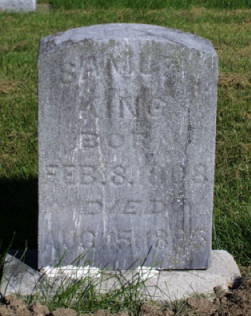 Gravestone of Samuel Koenig