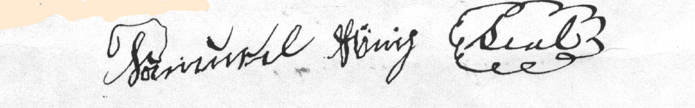 Samuel Koenig signature